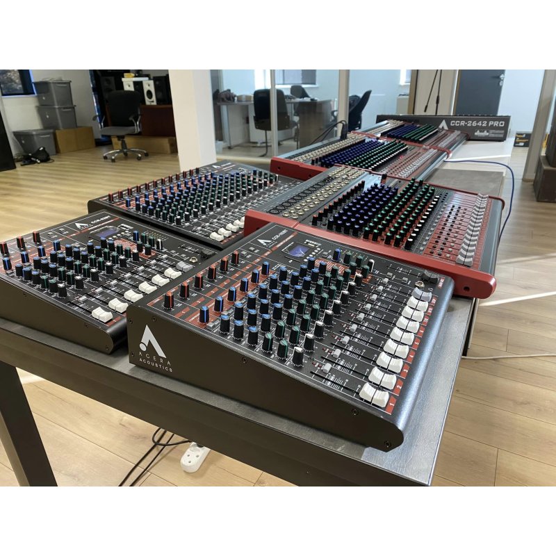 Agera acoustics ccr-82bt analog mixing console